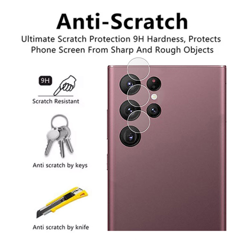 محافظ لنز دوربین اسپریگ مدل LNSP مناسب برای گوشی موبایل سامسونگ Galaxy S22 Ultra