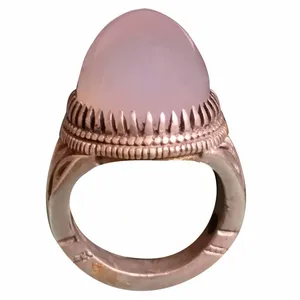 انگشتر نقره مردانه مدل عقیق کبود کد 1400519