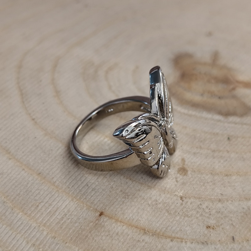 انگشتر زنانه مدل پروانه مجلسی