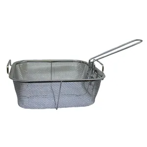 سبد سرخ کن و بخار پز مدل مربع کد NS03