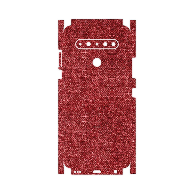 برچسب پوششی ماهوت مدل Fabric Texture 4-FullSkin مناسب برای گوشی موبایل ال جی K61