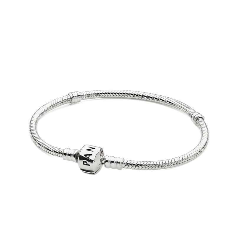 دستبند زنجیری نقره زنانه پاندورا مدل استرلینگ ۵۹۰۴