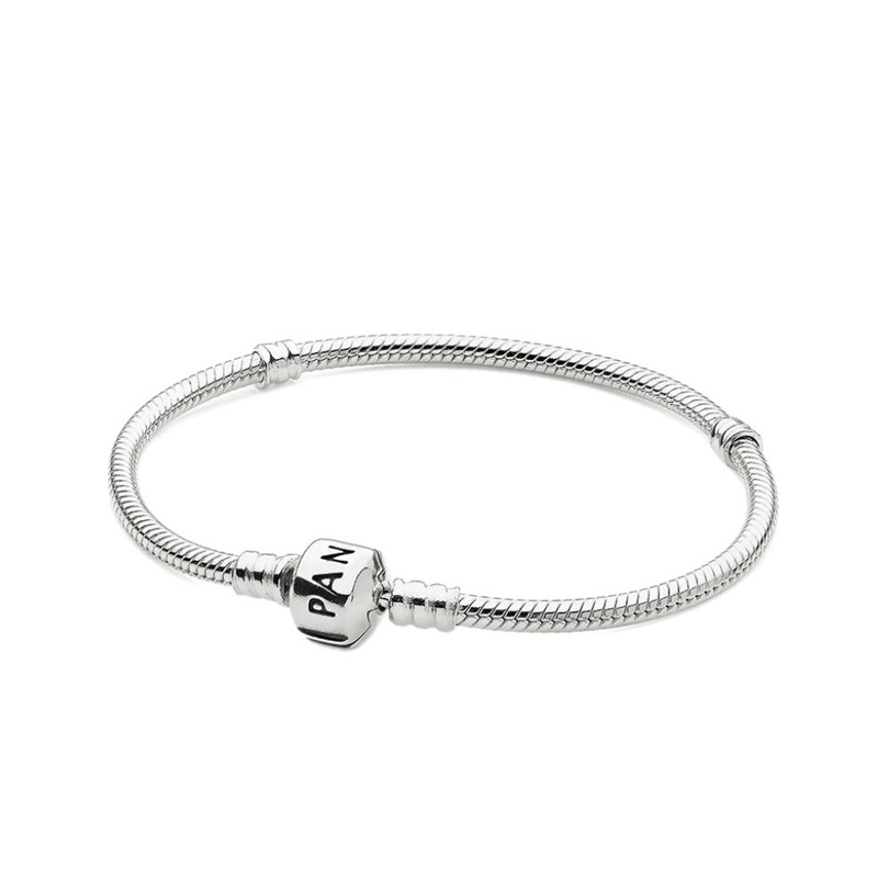دستبند زنجیری نقره زنانه پاندورا مدل استرلینگ ۵۹۰۴