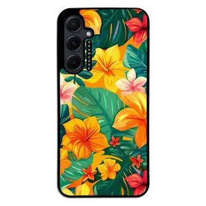 AKAM AMC-WSGA55-FLOWERS-28 Cover For Samsung Galaxy A55