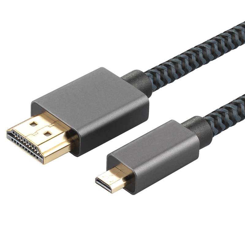کابل تبدیل Micro HDMI به HDMI کابل HDMI یو اِل‌ تی یونیت مدل 4k طول 3 متر 