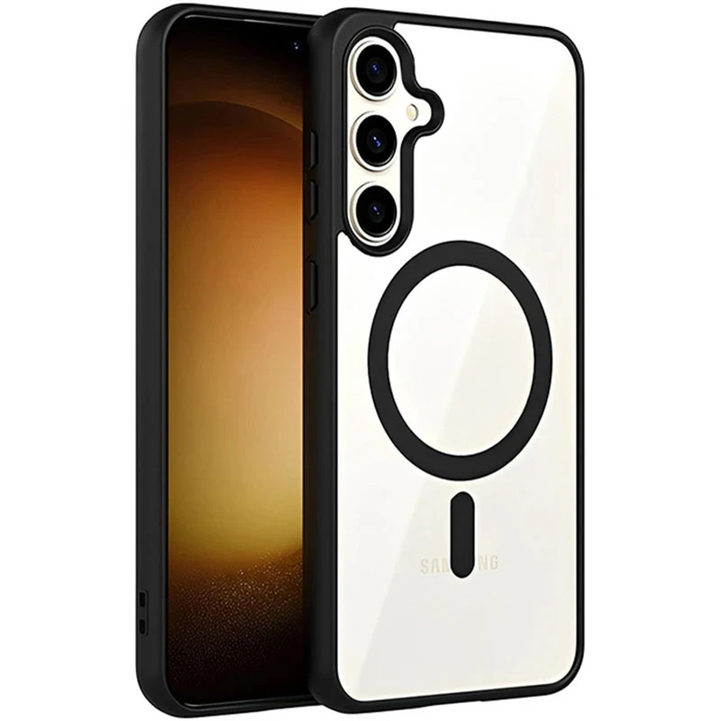 کاور مسیر مدل Silicone Magnetic Magsafe مناسب برای گوشی موبایل سامسونگ Galaxy A55