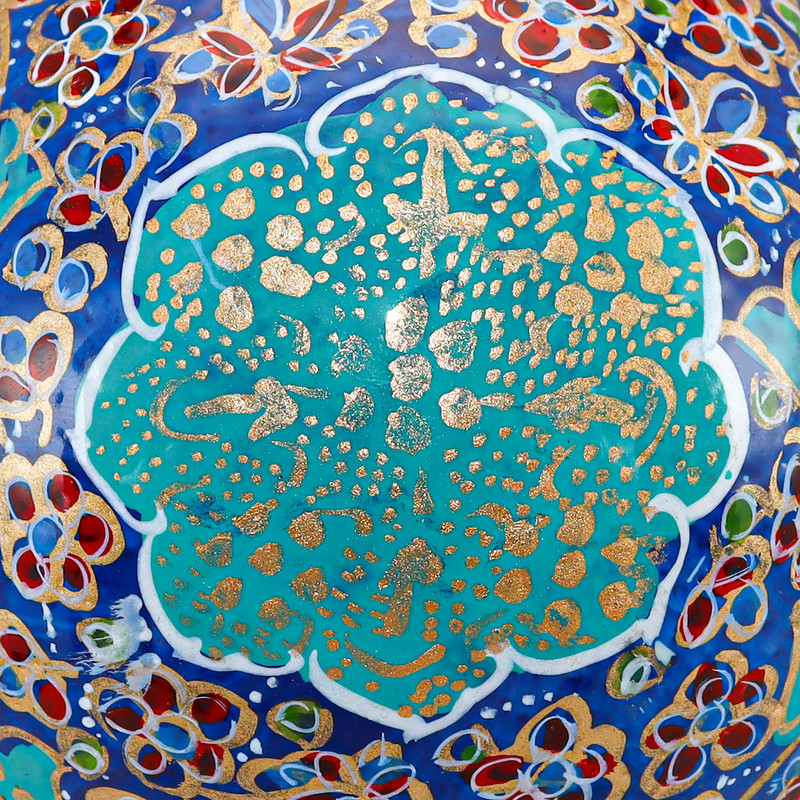 تخم شترمرغ تزیینی طرح یا مقلب القلوب کد 1512