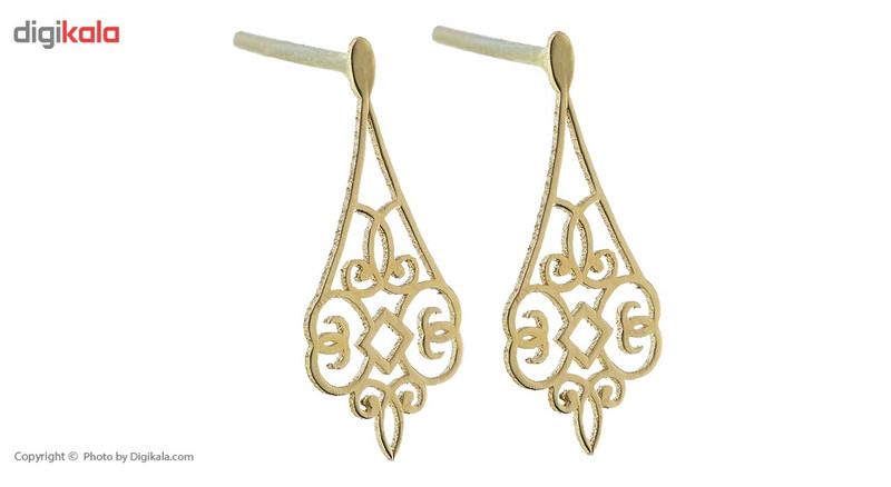 گوشواره طلا 18 عیار ماهک مدل ME0637 گوشواره طلا 18 عیار ماهک مدل ME0637