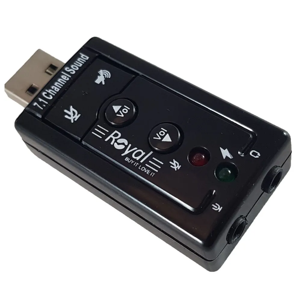 کارت صدا رویال مدل Chanel Sound 7.1