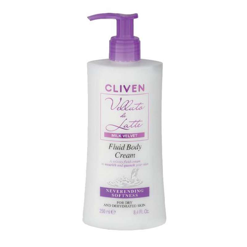 کرم مایع بدن کلیون مدل Dry And Dehdyrated Skin حجم 250 میلی لیتر