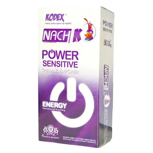 کاندوم کدکس مدل POWER SENSITIVE بسته 12 عددی