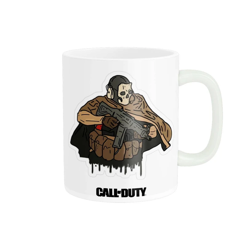 ماگ طرح کالاف دیوتی Call Of Duty کد wall-26