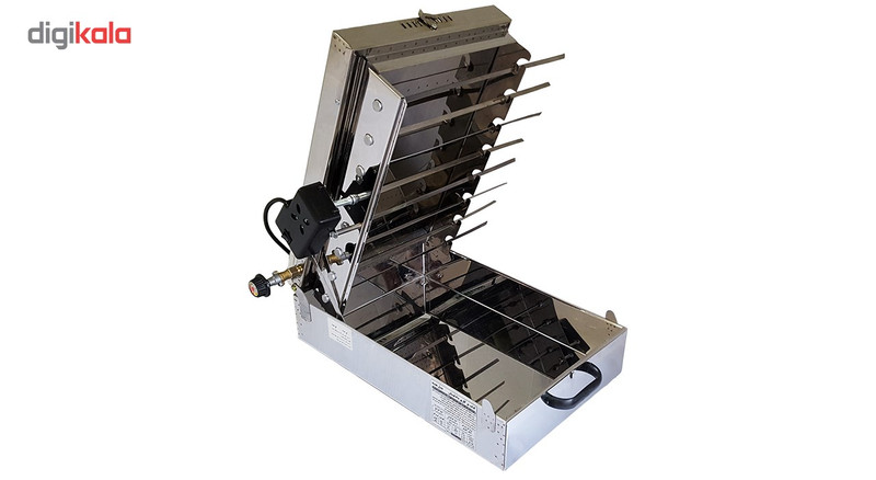 کباب پز گازی بدون دود 8 سیخ دادلیسان مدل هدیه