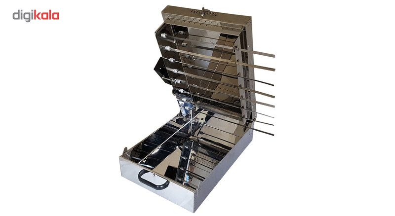 کباب پز گازی بدون دود 8 سیخ دادلیسان مدل هدیه