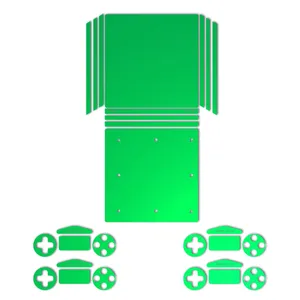 MAHOOT Green Color Special Sticker for PS4 Pro