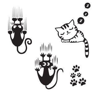 نقد و بررسی استیکر کلید پریز گراسیپا طرح گربه ها بسته 3 عددی توسط خریداران