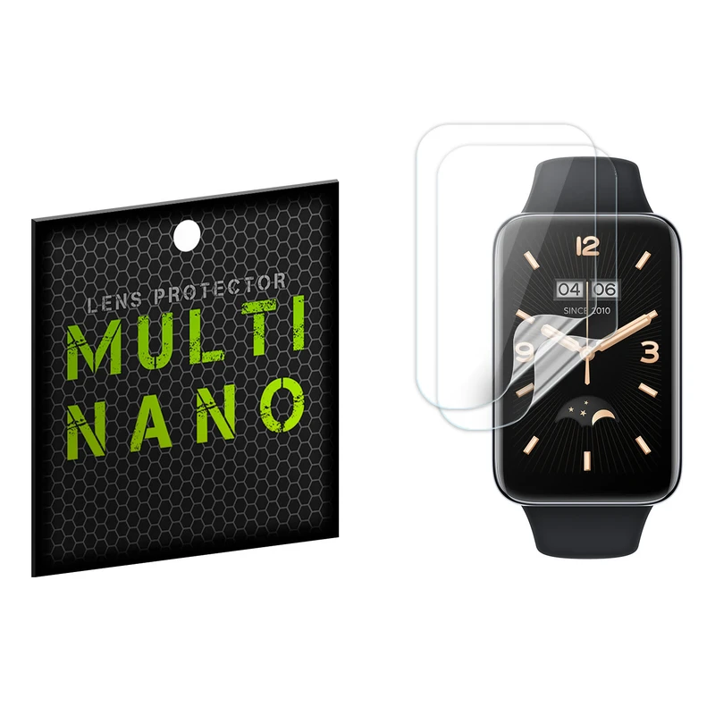 محافظ صفحه نمایش مولتی نانو مدل X-S2T مناسب برای ساعت هوشمند شیائومی Smart Band 7 Pro بسته دو عددی