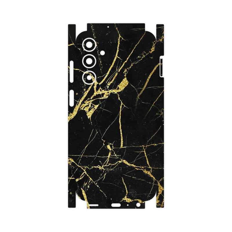 برچسب پوششی ماهوت مدل Graphite_Gold_Marble-FullSkin مناسب برای گوشی موبایل سامسونگ Galaxy A25 5G