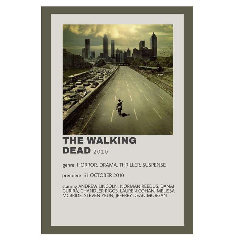 پوستر مدل سریال مردگان متحرک Walking Dead کد 503