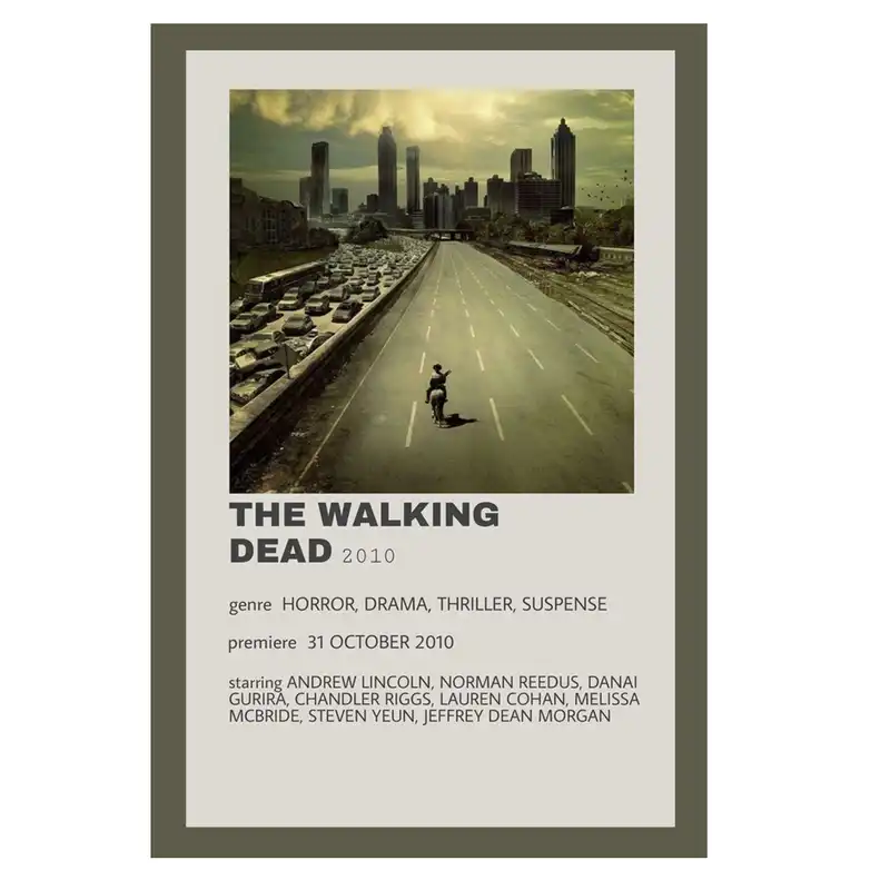 پوستر مدل سریال مردگان متحرک Walking Dead کد 503