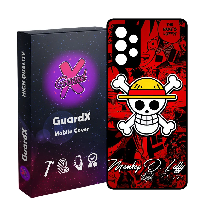 کاور گارد ایکس طرح لوفی انیمه مدل Glass10590 مناسب برای گوشی موبایل سامسونگ Galaxy A33 5G