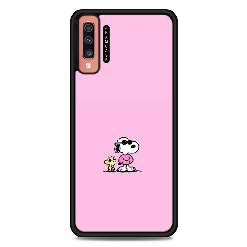 کاور آکام مدل AMC-WSGA70-SNOOPY-25 مناسب برای گوشی موبایل سامسونگ Galaxy A70