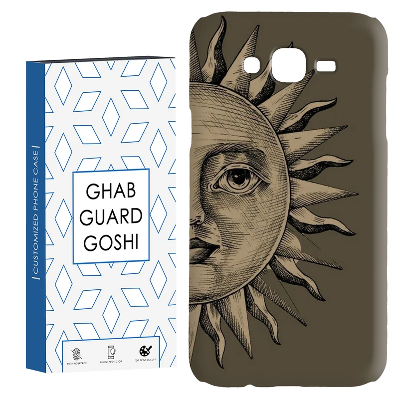 کاور قاب گارد گوشی طرح خورشید کد Dimo-191 مناسب برای گوشی موبایل سامسونگ Galaxy J7 2015 / J7 core / J700