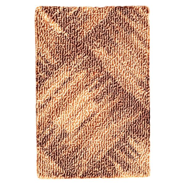موکت ظریف مصور طرح حصیری  زمینه قهوه ای کد 7431 موکت ظریف مصور طرح حصیری  زمینه قهوه ای کد 7431