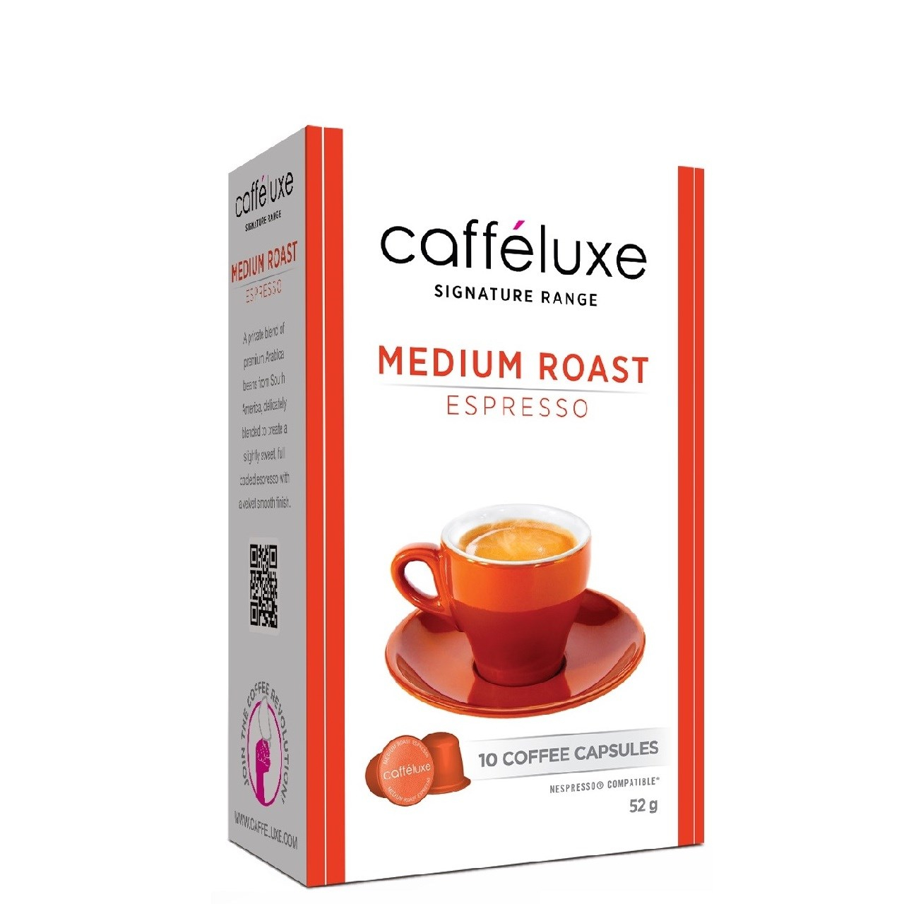 کپسول قهوه نسپرسو کافه لوکس مدل Espresso Medium Roast