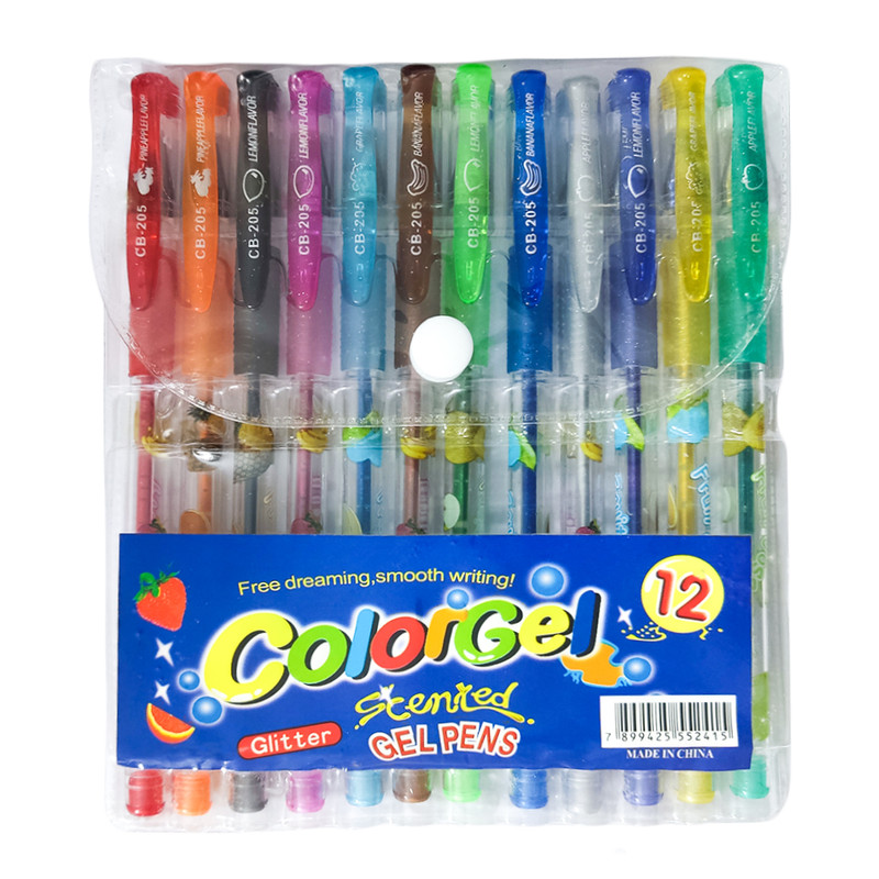 خودکار مدل ColorGel بسته 12 عددی