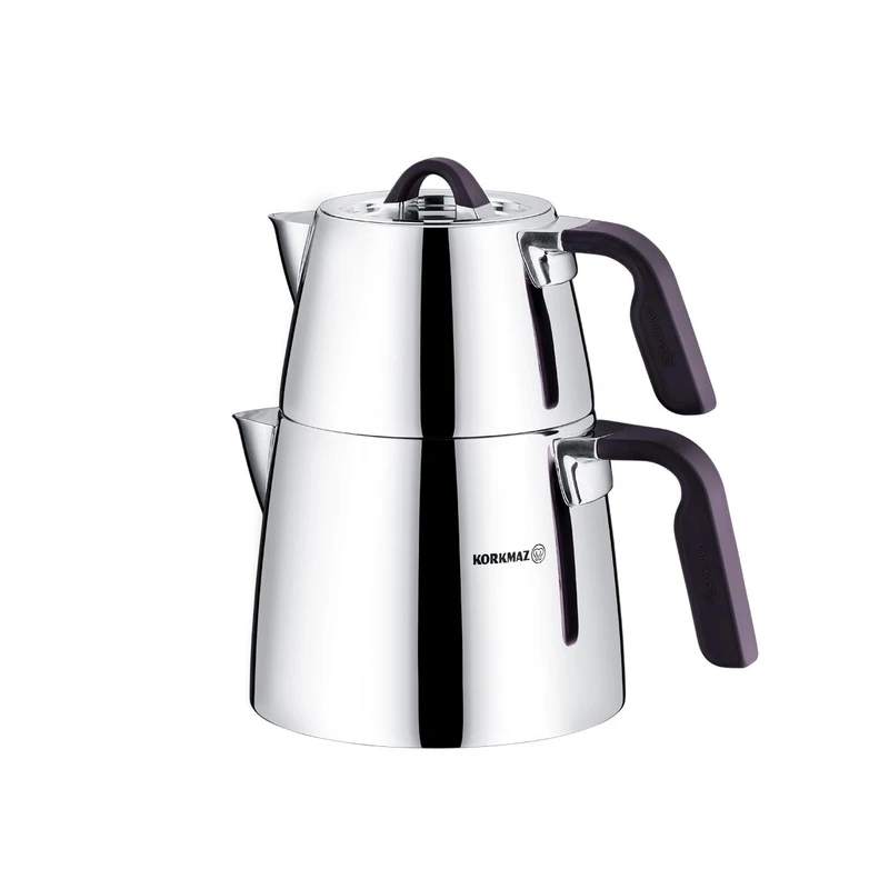 ست کتری و قوری کرکماز مدل آستا A080  گنجایش کتری 2 لیتر گنجایش قوری 1.1 لیتر