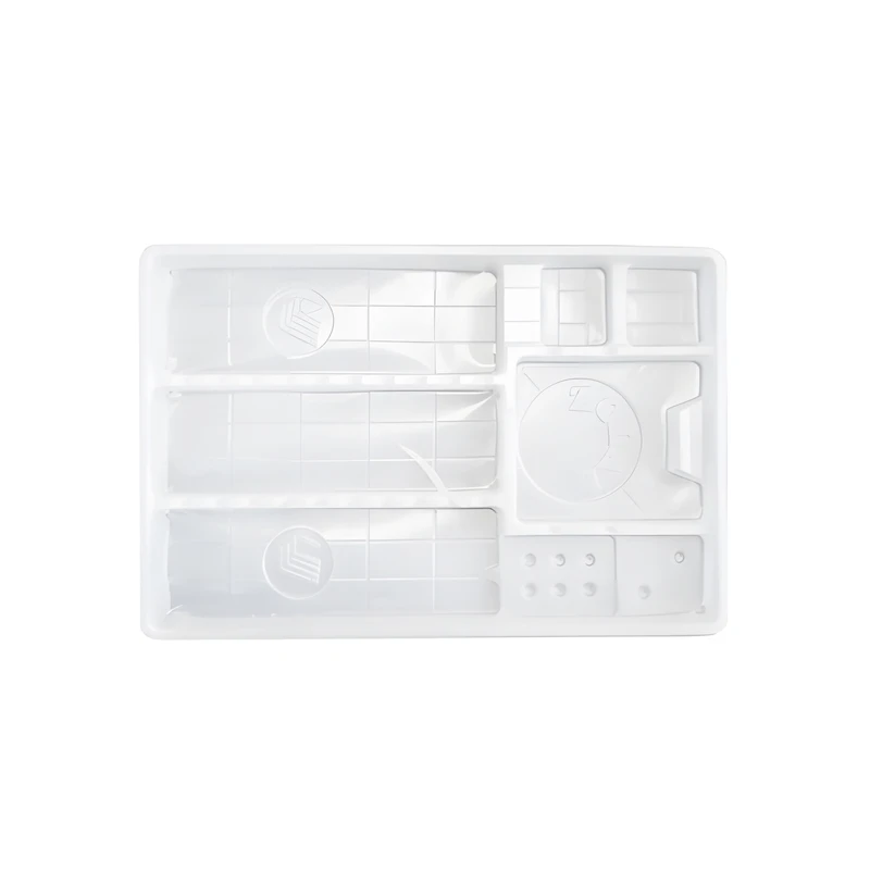 سینی یکبار مصرف زلال تب شیمی بسته 50 عددی