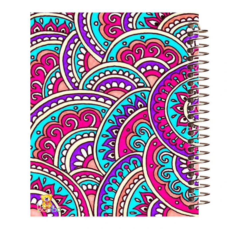 دفتر مشق 100 برگ بانیبو طرح رنگی کد 733