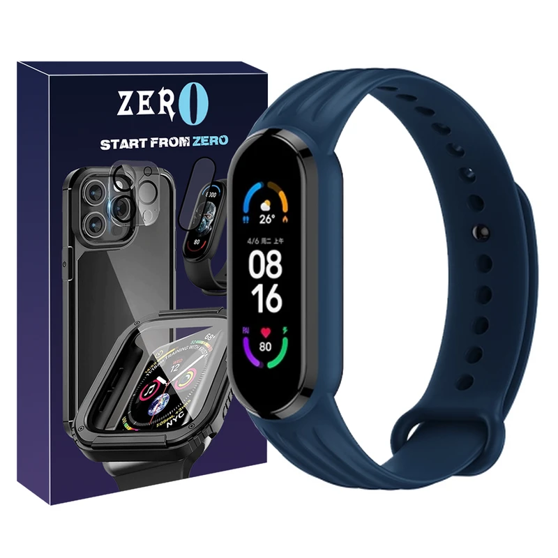 بند زیرو مدل NV SIC ZR مناسب برای ساعت هوشمند شیائومی Mi band 6/7