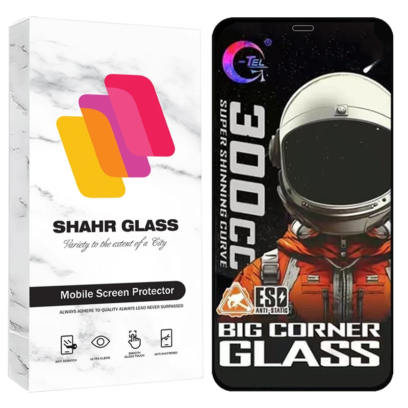 محافظ صفحه نمایش شهر گلس مدل BIGCS مناسب برای گوشی موبایل اپل iPhone 11 / iPhone XR