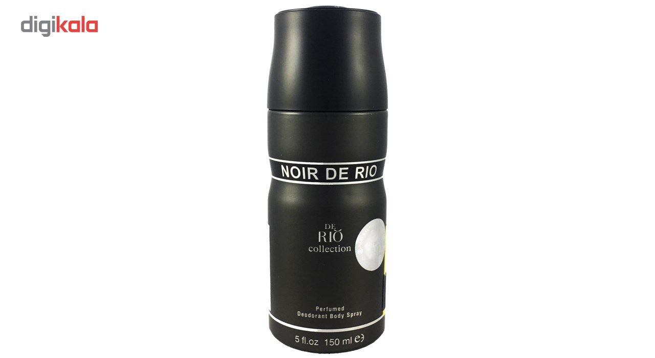 اسپری ضد تعریق مردانه ریو کالکشن مدل Rio Noir De Rio حجم 150ml -  - 2