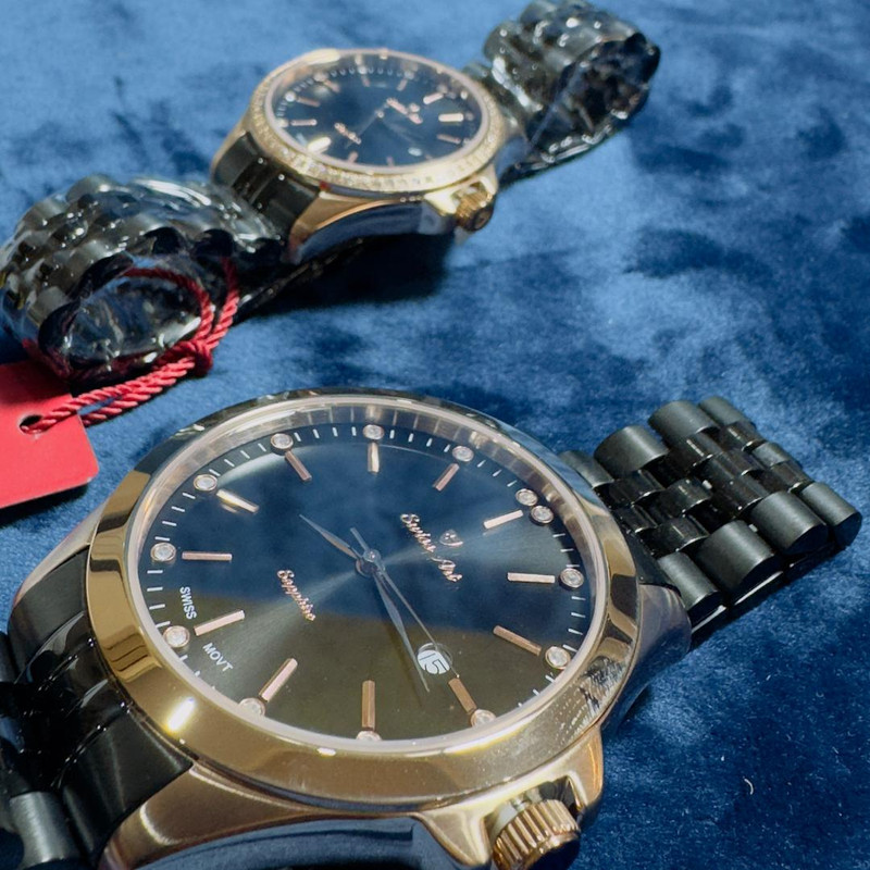 ست ساعت مچی عقربه‌ای زنانه و مردانه سوئیس آرت مدل 620005/6-12