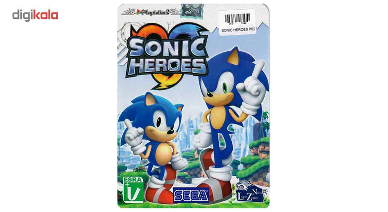 بازی Sonic Heroes مخصوص PS2 بازی Sonic Heroes مخصوص PS2