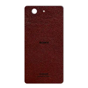 MAHOOT Natural Leather Cover Sticker for Sony Xperia Z3 Compact