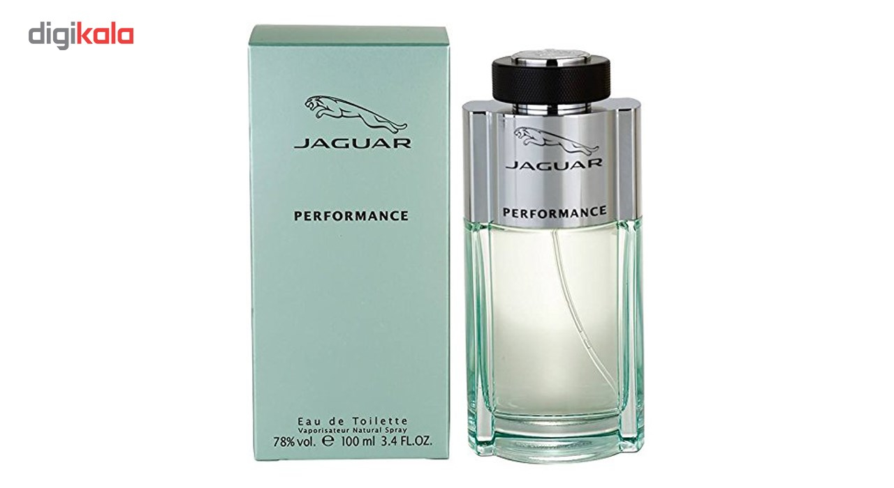 ادو تویلت مردانه جگوار مدل PERFORMANCE حجم 100 میلی لیتر