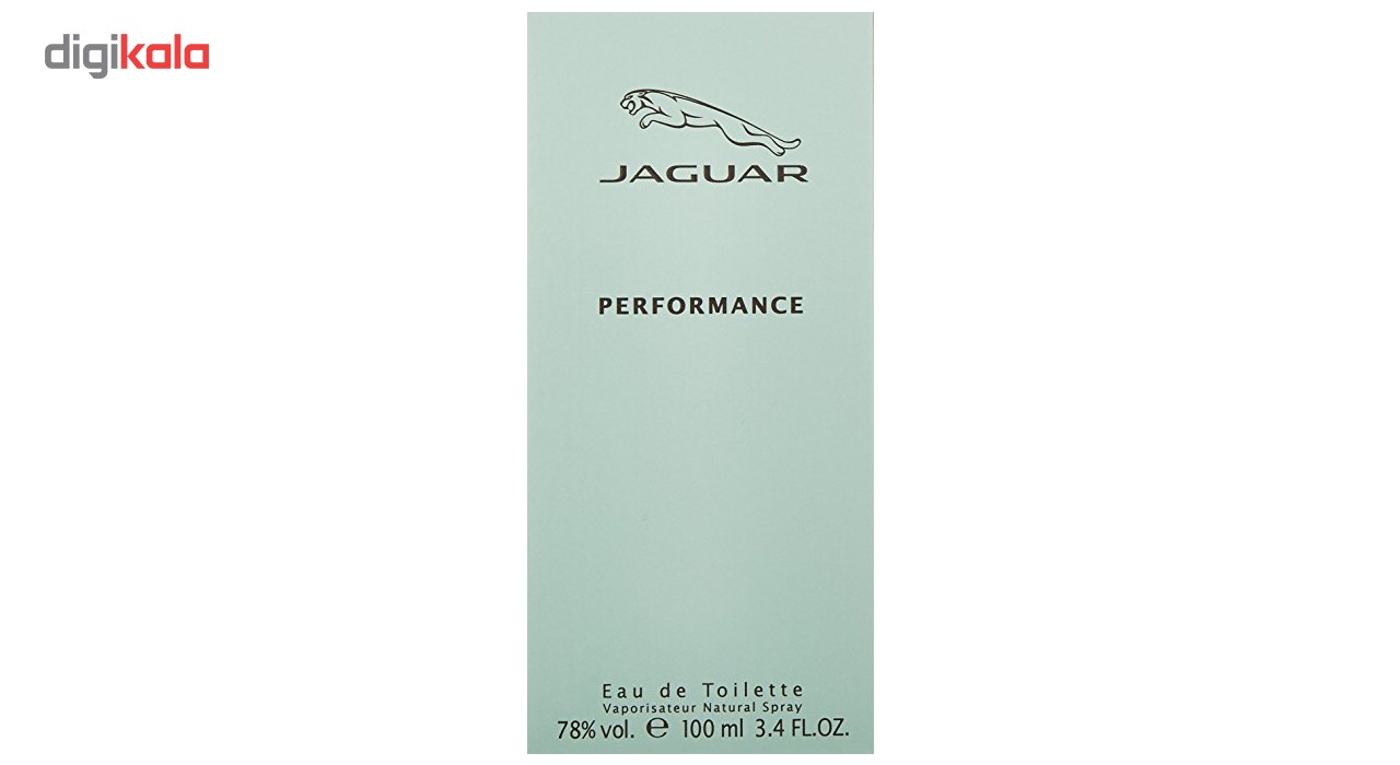 ادو تویلت مردانه جگوار مدل PERFORMANCE حجم 100 میلی لیتر