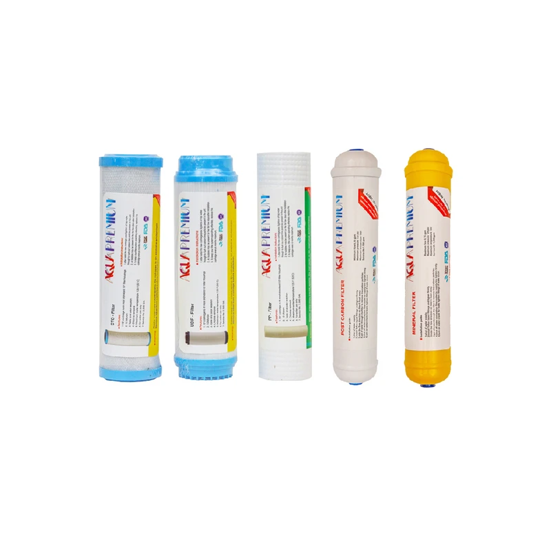 فیلتر دستگاه تصفیه آب آکواپرمیوم مدل AP-5S-RU مجموعه 5 عددی