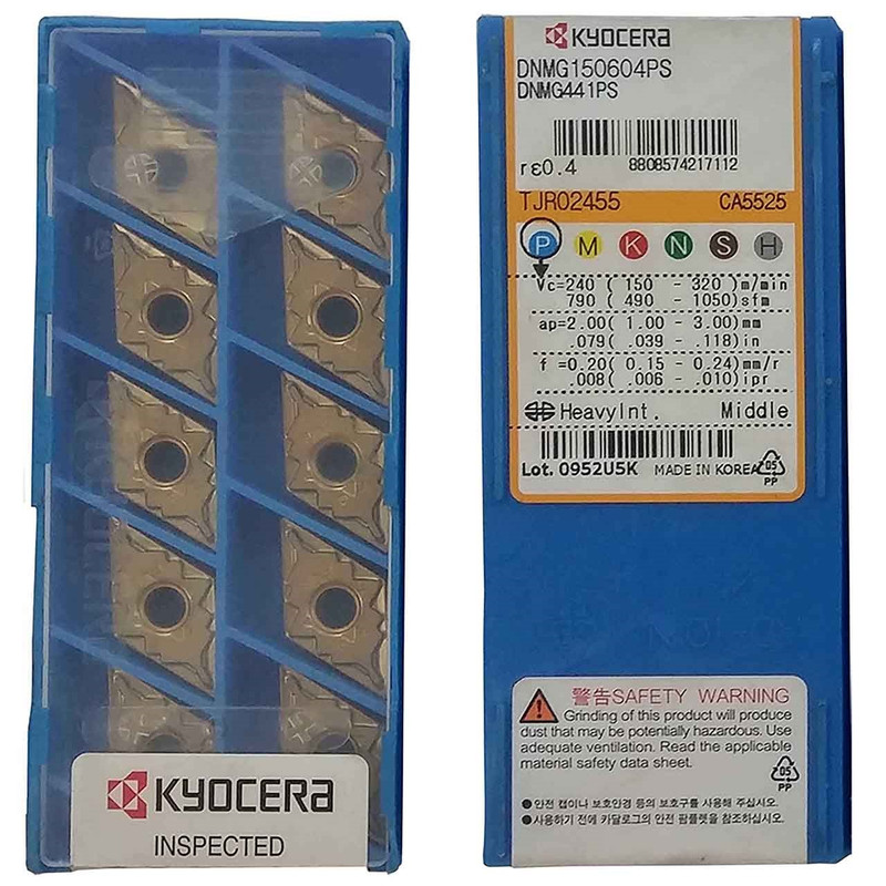 اینسرت کیوسرا مدل DNMG 150604 PS CA5525 بسته 10 عددی