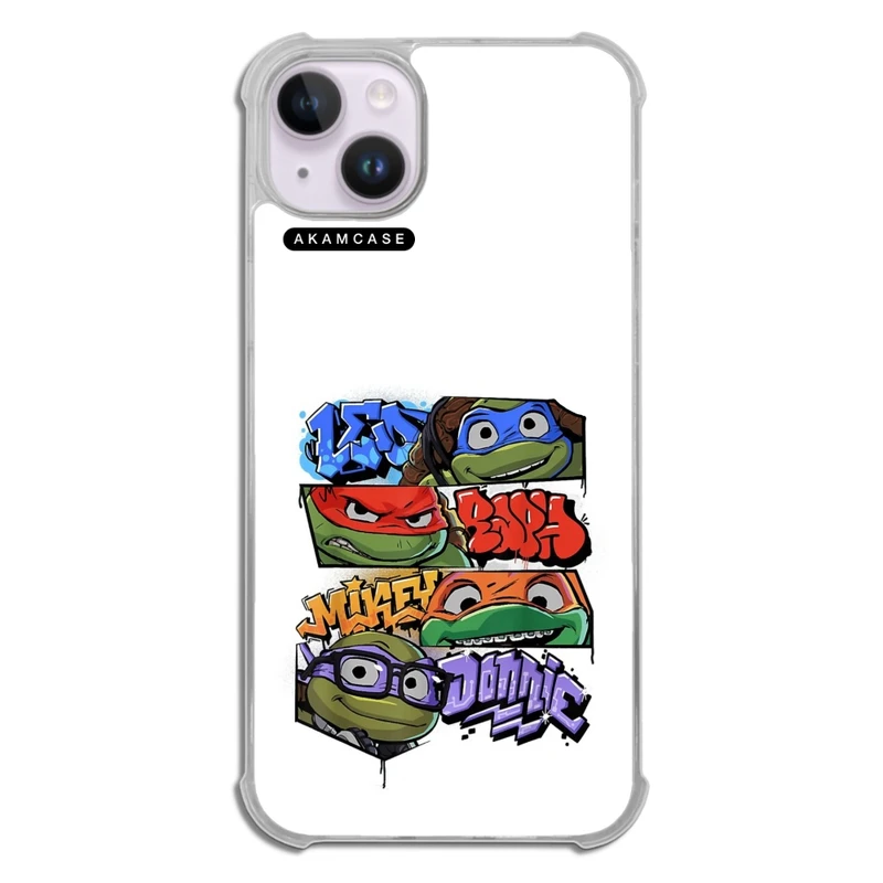 کاور آکام مدل AMC-WTA14PLUS-NINJA TURTLES11 مناسب برای گوشی موبایل اپل iPhone 14 Plus