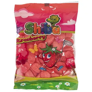 پاستیل میوه ای شیبا مدل Strawberry مقدار 180 گرم