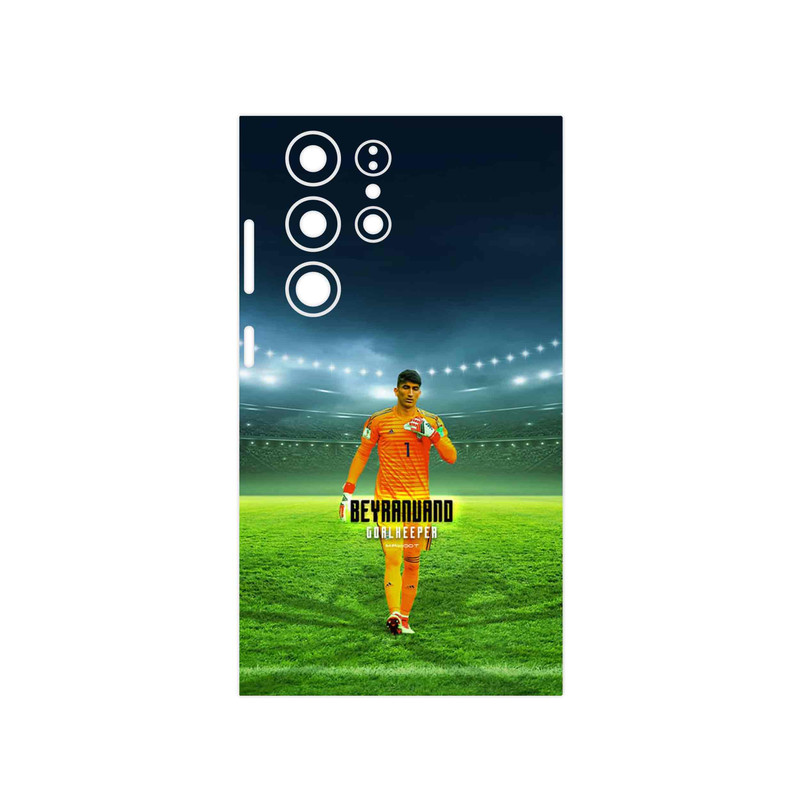 برچسب پوششی ماهوت مدل Alireza Beiranvand مناسب برای گوشی موبایل سامسونگ Galaxy S23 Ultra