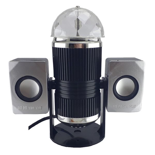 مشخصات قیمت و خرید اسپیکر و رقص نور Yin Yue مدل Led 3d دیجی کالا
