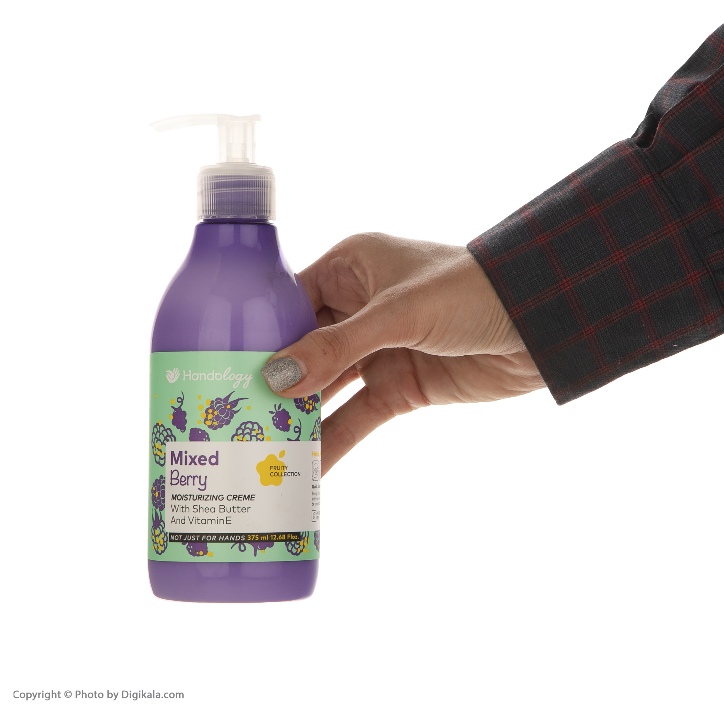 کرم آبرسان هندولوژی مدل Mixed Berry حجم 375 میلی لیتر کرم آبرسان هندولوژی مدل Mixed Berry حجم 375 میلی لیتر