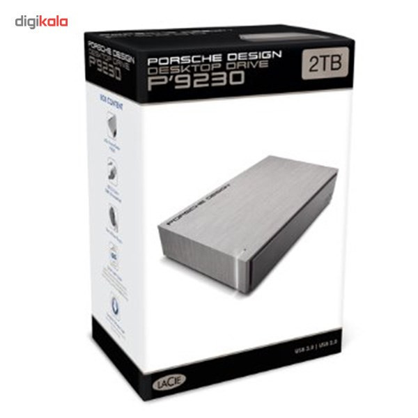 هارددیسک دسکتاپ لسی مدل پورشه دیزاین P9230 ظرفیت 4 ترابایت 2