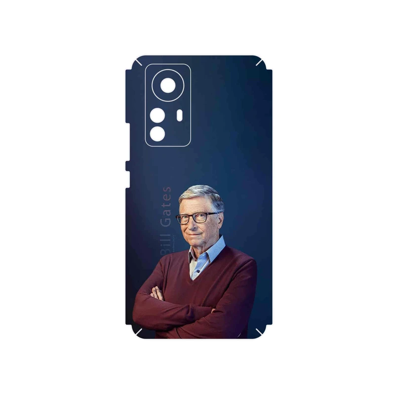 برچسب پوششی ماهوت مدل Bill_Gates مناسب برای گوشی موبایل شیائومی 12 Pro